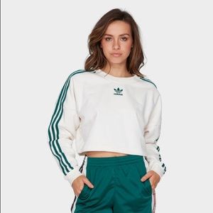 adidas Originals Adibreak Cropped Sweater Size S